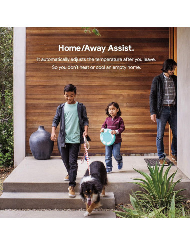 Termostato Inteligente Google Nest - 3ra Generación - Acero Inoxidable