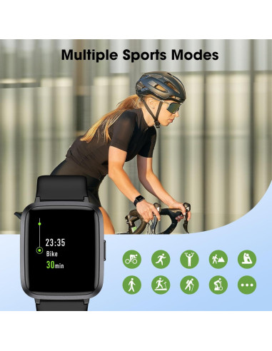 Reloj Fitness LIVIKEY LK-F1 Monitor Cardíaco 5ATM