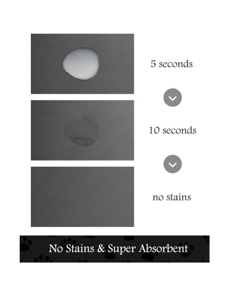 Alfombrilla Absorbente para Mascotas PADOOR 30x48 cm