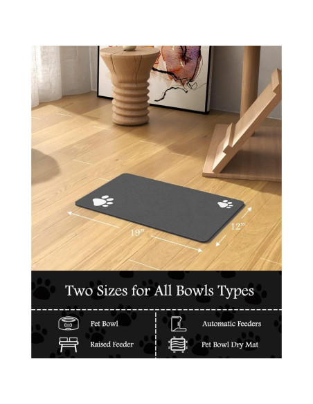 Alfombrilla Absorbente para Mascotas PADOOR 30x48 cm