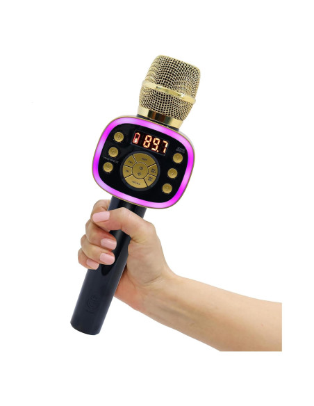 Micrófono Karaoke en Auto Singing Machine CPK565GD Bluetooth