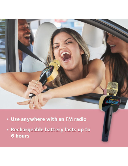 Micrófono Karaoke en Auto Singing Machine CPK565GD Bluetooth