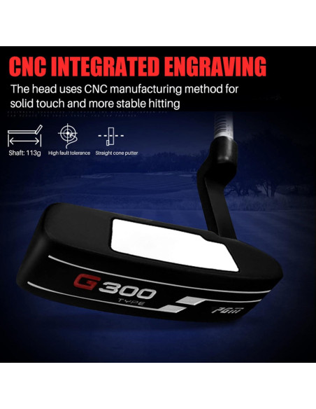 Putter de Golf PGM Hoja 35" para Hombres y Mujeres