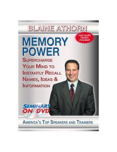 Seminario de Memoria Blaine Athorn - Entrenamiento Efectivo DVD