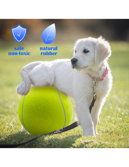 Pelota de Tenis Gigante Banfeng para Perros 24 cm Amarillo