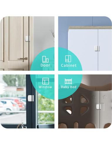 Sensor de Contacto Zigbee ThirdReality Paquete de 4