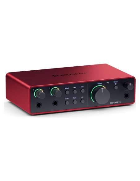 Focusrite Scarlett 2i2 4ta Gen Interfaz de Audio USB