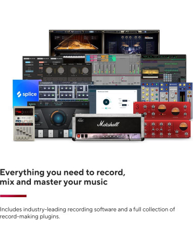 Focusrite Scarlett 2i2 4ta Gen Interfaz de Audio USB