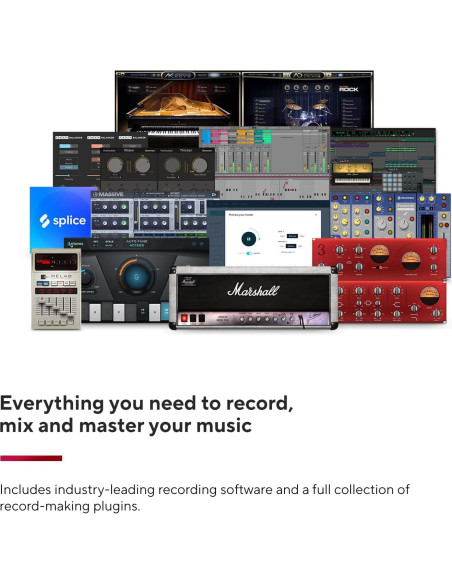 Focusrite Scarlett 2i2 4ta Gen Interfaz de Audio USB