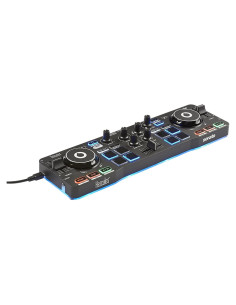 Controlador DJ Hercules DJControl Starlight USB con luces RGB