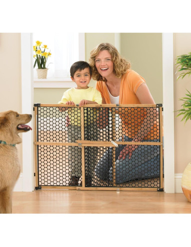 Puerta para Bebés Safety 1st de Bambú Ajustable 71-107 cm