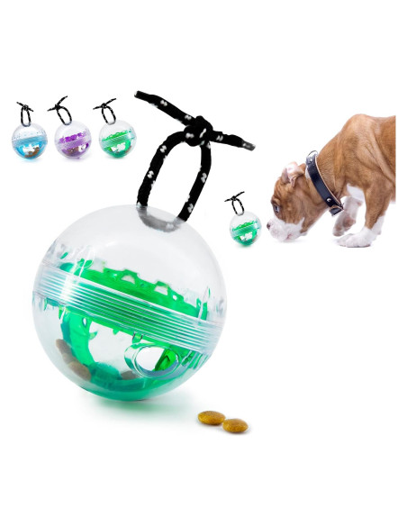 Pelota de Actividad SVD.PET para Perros y Gatos - Verde