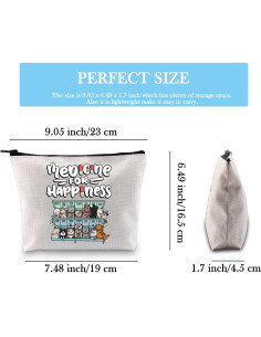 Bolsa Organizadora de Cosméticos GJTIM Gato 23x18 cm 2