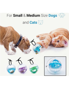 Pelota de Actividad SVD.PET para Perros y Gatos - Verde 2