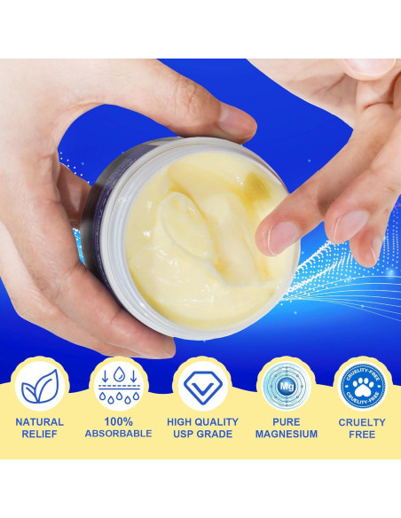 Crema de Magnesio ReliCo 93.5 ml - Loción Natural para Dolor Muscular Crema de Magnesio ReliCo 93.5 ml - Loción Natural para Dolor Muscular