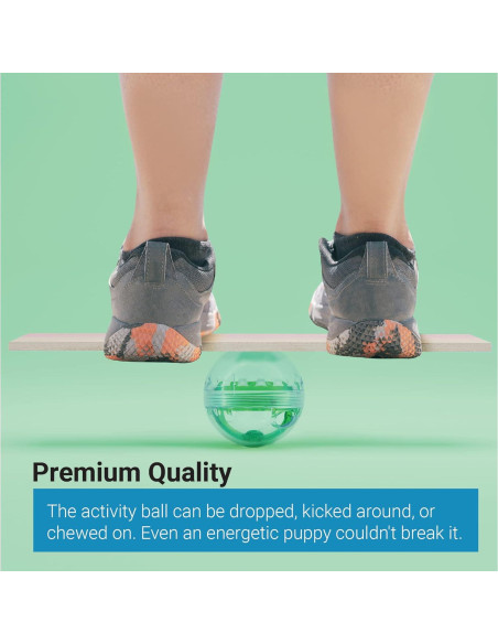 Pelota de Actividad SVD.PET para Perros y Gatos - Verde