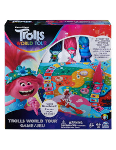 Juego de Mesa Cooperativo Trolls World Tour Spin Master 2-4 Jugadores