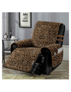 Funda Sillón Recliner STONECREST Leopardo 63.5 cm Antideslizante