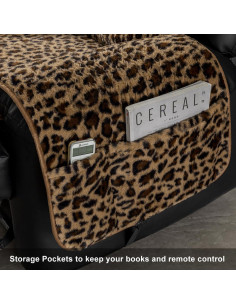 Funda Sillón Recliner STONECREST Leopardo 63.5 cm Antideslizante 2