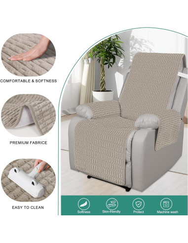 Funda Antideslizante para Sillón Recliner Foxdecor 58 cm