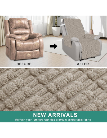 Funda Antideslizante para Sillón Recliner Foxdecor 58 cm