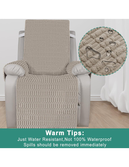 Funda Antideslizante para Sillón Recliner Foxdecor 58 cm