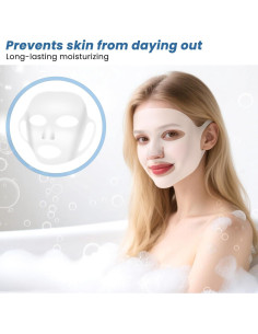 5 Piezas Máscara Facial de Silicona Reutilizable LIQWEI 2