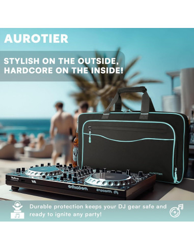 Bolsa DJ AUROTIER para DDJ-FLX4/200/400/REV1, 17.3"