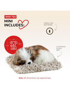 Perro de Peluche Interactivo Mini Shih Tzu Perfect Petzzz 2