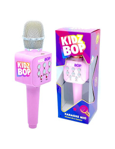 Micrófono Karaoke Move2Play Kidz Bop Rosa 6h Batería