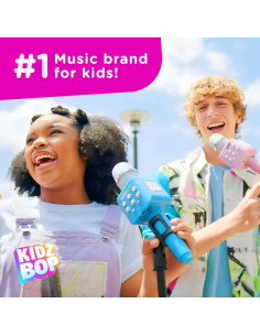 Micrófono Karaoke Move2Play Kidz Bop Rosa 6h Batería 2