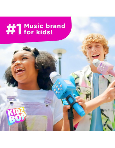 Micrófono Karaoke Move2Play Kidz Bop Rosa 6h Batería