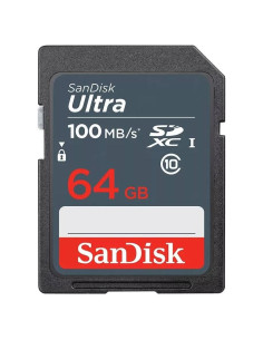 Tarjeta de Memoria SanDisk 64GB Ultra SDXC UHS-I 100MB/s