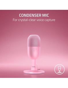 Micrófono Razer Seiren V3 Mini USB - Supercardioide Cuarzo 2