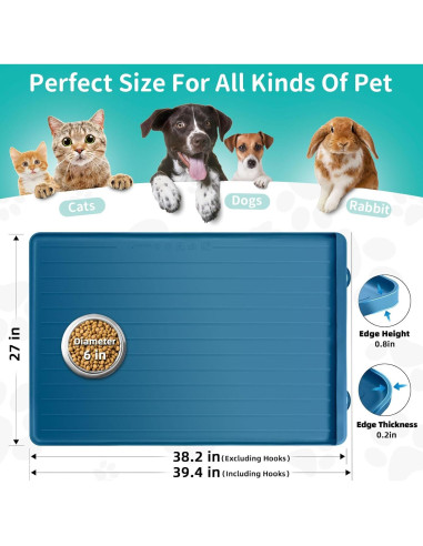 Alfombrilla para Perros Yessotech 100% Impermeable 100x68 cm