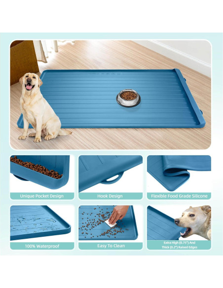 Alfombrilla para Perros Yessotech 100% Impermeable 100x68 cm