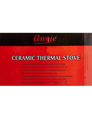 Estufa Térmica Cerámica Annie 19x13cm Soporte Herramientas