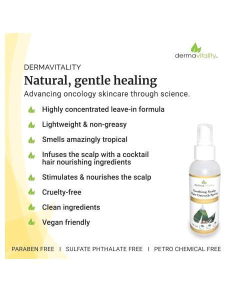 Spray Crecimiento Cabello UltimateVitality 113g Alivia Cuero Cabelludo