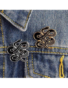 Broche Bohemio Serpiente Janedream Oro 3.1x3.1cm 2