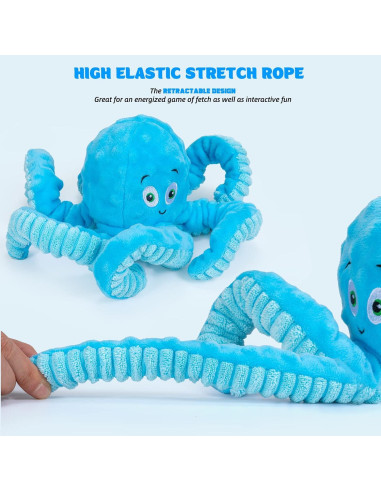 Juguete para Perros Pubialo Pulpo Interactivo 24x24 cm