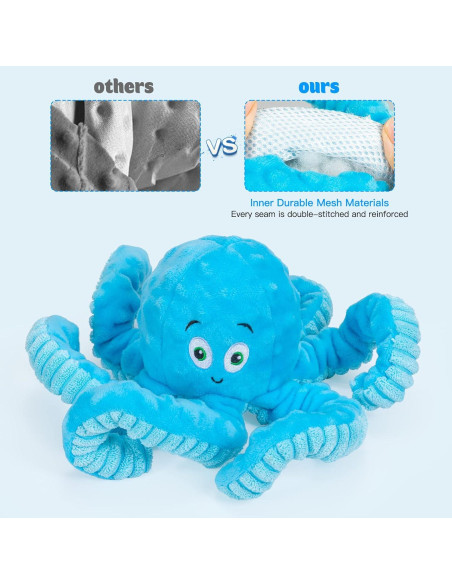 Juguete para Perros Pubialo Pulpo Interactivo 24x24 cm