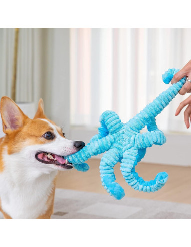 Juguete para Perros Pubialo Pulpo Interactivo 24x24 cm