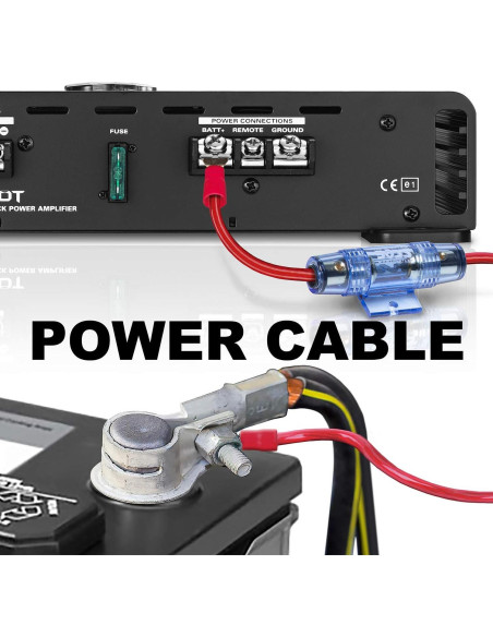 Kit de Instalación Amplificador BOSS Audio KIT2 8 Gauge