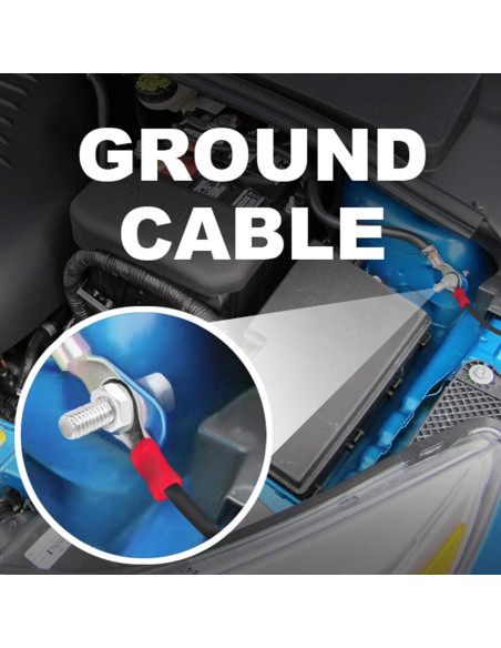 Kit de Instalación Amplificador BOSS Audio KIT2 8 Gauge