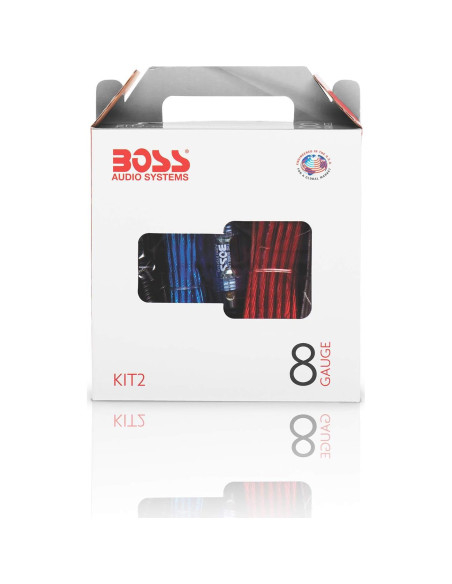 Kit de Instalación Amplificador BOSS Audio KIT2 8 Gauge