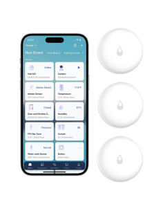 Sensor de Fugas de Agua Aqara Paquete de 3 Inalámbrico