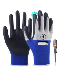 Guantes Aislantes Eléctricos JSBAGGT 500V Antideslizantes