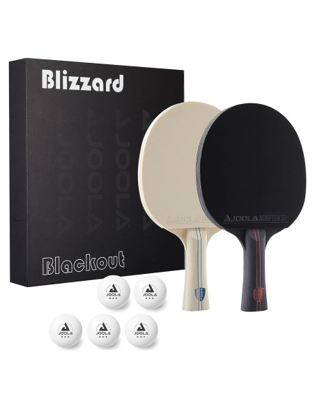Juego de Palas de Ping Pong JOOLA Blizzard y Blackout