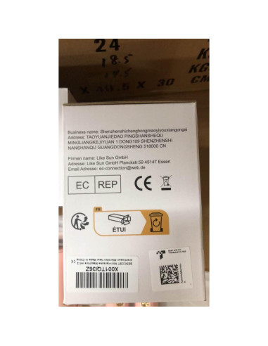 Mini máquina de karaoke BESCOST rosa con 2 micrófonos