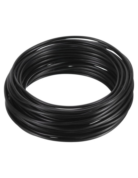 PATIKIL Alambre de Bonsai 2.5mm x 10m Negro Anodizado